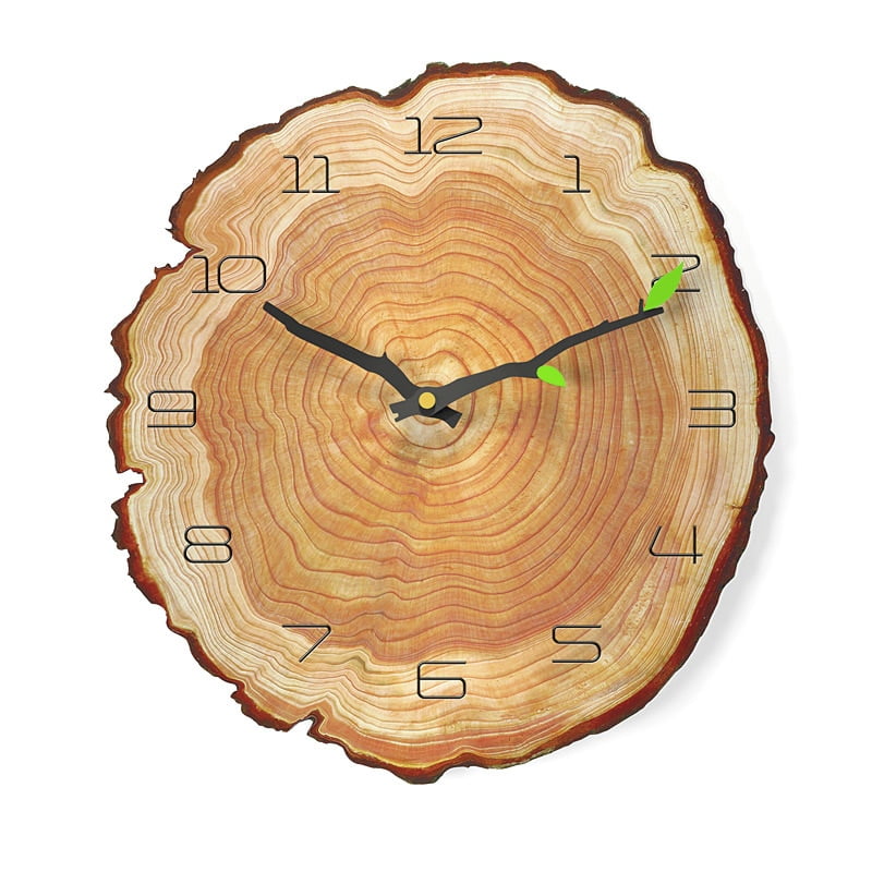 Holz-Wanduhr